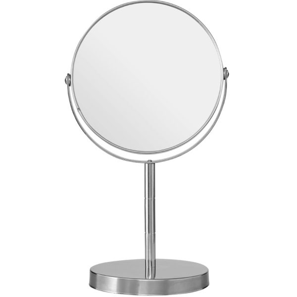 Stainless Steel Swivel Table Mirror