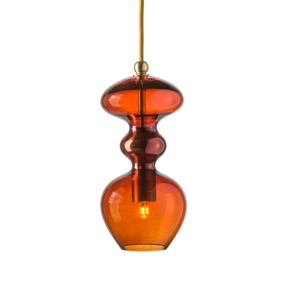 Futura Pendant Lamp, Rust, 24cmH