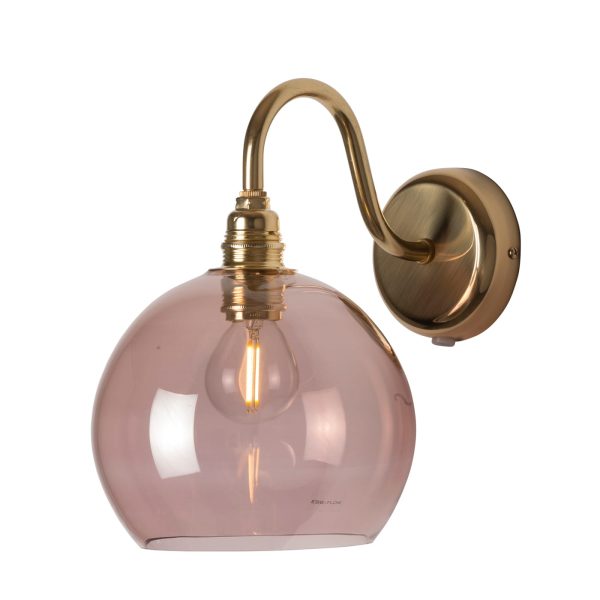 Rowan Wall Lamp, Obsidian, 15cm