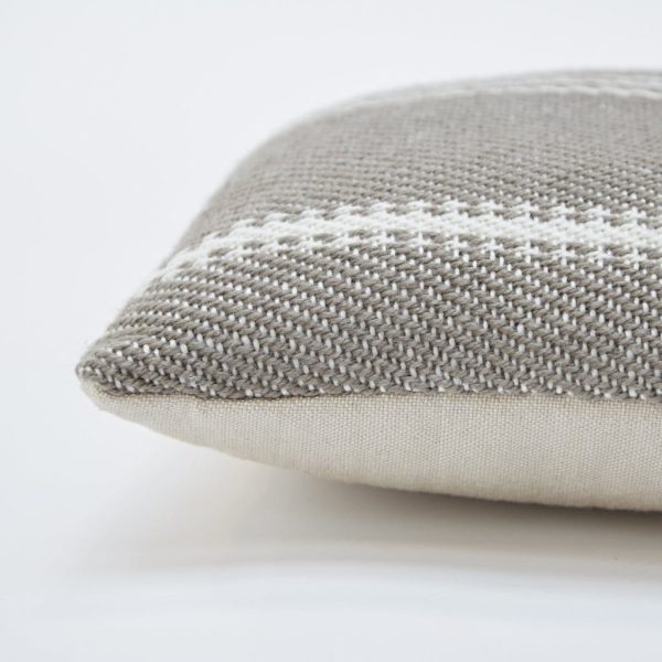 Lightweight Monsoon Oxford Stripe Cushion