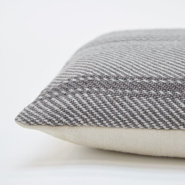 Lightweight Tabby Oxford Stripe Cushion
