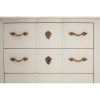 Bourges 3 Drawer White Chest