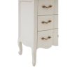 Bourges 3 Drawer White Chest