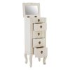 Bourges 5 Drawer Small White Chest Bourges 5 Drawer Small White Chest