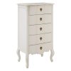 Bourges 5 Drawer White Chest Bourges 5 Drawer White Chest