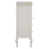 Bourges 5 Drawer White Chest Bourges 5 Drawer White Chest