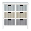 Cambridge Coloured 6 Drawer Chest