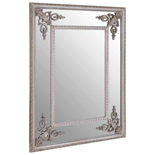 Cannes Champagne Bead Frame Wall Mirror