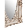Cannes Champagne Oval Border Wall Mirror