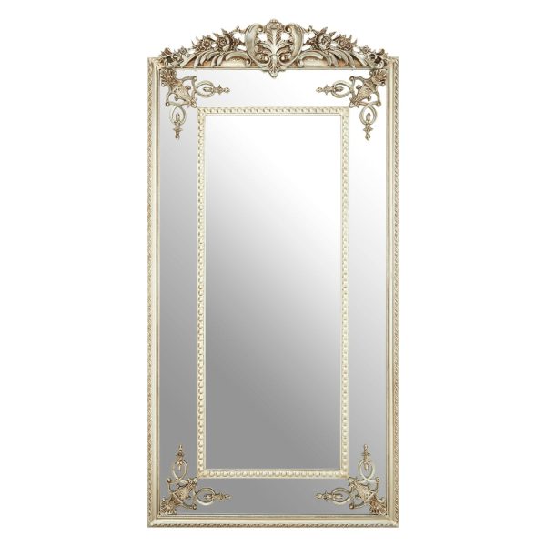 Cannes Champagne Rectangular Wall Mirror