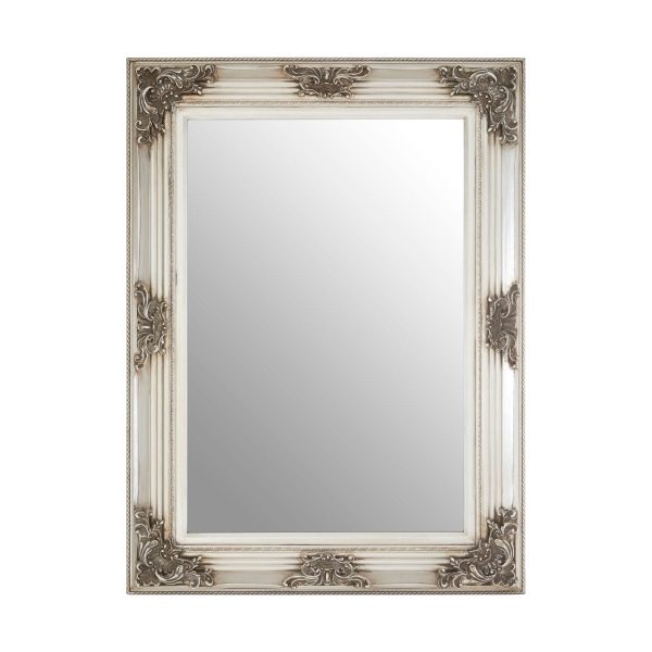 Cantata Rectangle Silver Wall Mirror