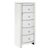 Veneto Curved Tall Boy Drawers Veneto Curved Tall Boy Drawers