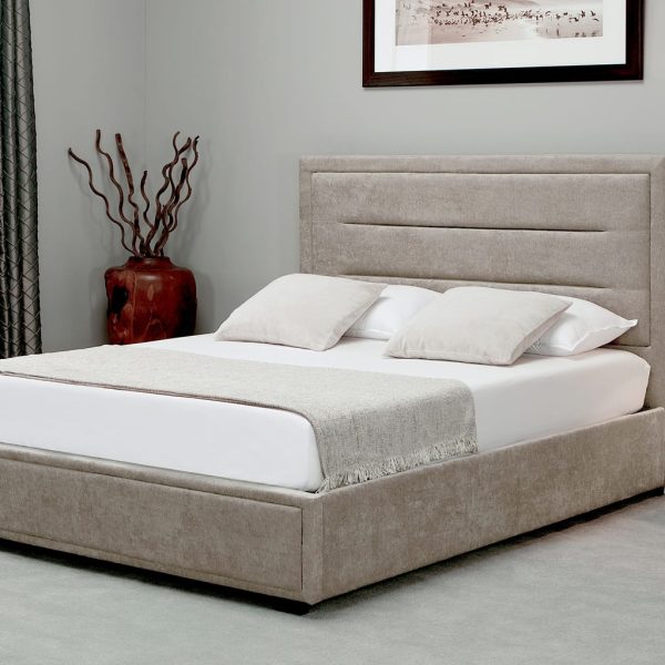 Mayfair Ottoman Bed Stone