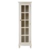 Bourges 1 Door White Panelled Display Unit
