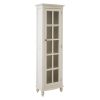 Bourges 1 Door White Panelled Display Unit Bourges 1 Door White Panelled Display Unit