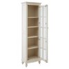 Bourges 1 Door White Panelled Display Unit Bourges 1 Door White Panelled Display Unit