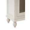 Bourges 1 Door White Panelled Display Unit Bourges 1 Door White Panelled Display Unit