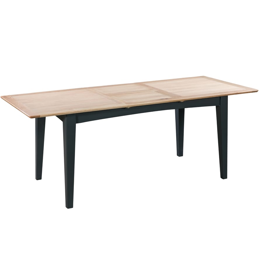 Evelyne Blue 160cm Extending Dining Table | The Haven Home Interiors