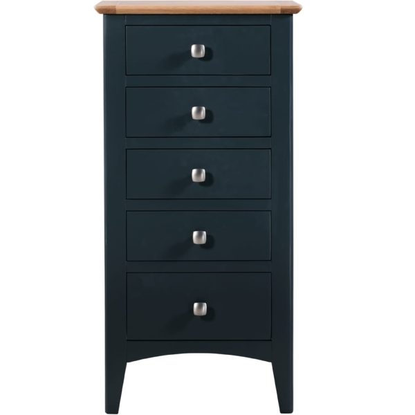 Evelyne Blue Tall Chest Of Drawers