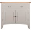 Evelyne Grey 2 Door 1 Drawer Cupboard