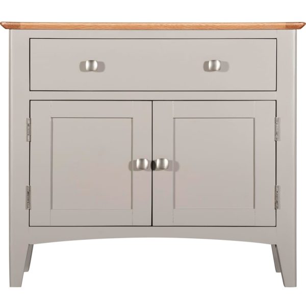 Evelyne Grey 2 Door 1 Drawer Cupboard