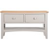 Evelyne Grey 2 Drawer Coffee Table