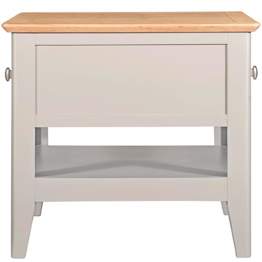 Evelyne Grey 2 Drawer Coffee Table