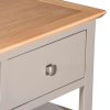 Evelyne Grey 2 Drawer Coffee Table