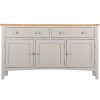 Evelyne Grey 3 Door Sideboard