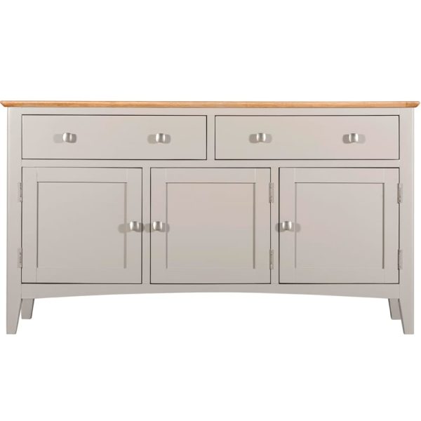 Evelyne Grey 3 Door Sideboard