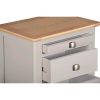 Evelyne Grey 3 Drawer Bedside Evelyne Grey 3 Drawer Bedside