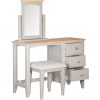 Evelyne Grey Dressing Table