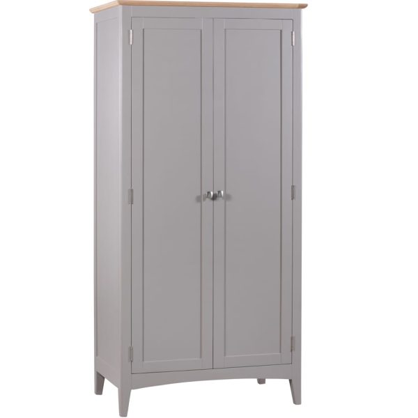 Evelyne Grey Full Hanging Wardrobe