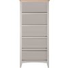 Evelyne Grey Large Bookcase