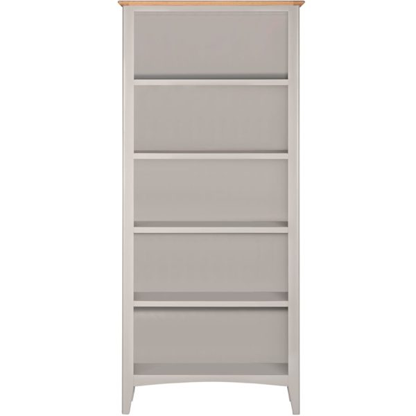 Evelyne Grey Large Bookcase