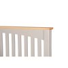 Evelyne Grey Slatted Bed