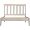 Evelyne Grey Slatted Bed