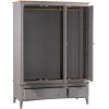 Evelyne Grey Triple Wardrobe Evelyne Grey Triple Wardrobe