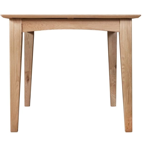 Evelyne Natural 120cm Extending Dining Table