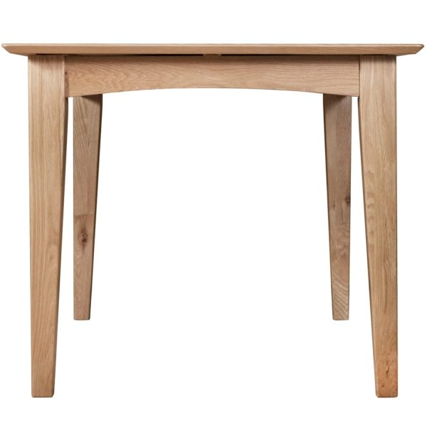 Evelyne Natural 120cm Extending Dining Table