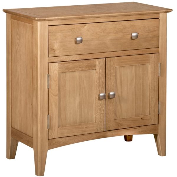 Evelyne Natural 2 Door 1 Drawer Cupboard