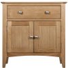 Evelyne Natural 2 Door 1 Drawer Cupboard