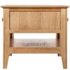 Evelyne Natural 2 Drawer Coffee Table Evelyne Natural 2 Drawer Coffee Table