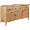 Evelyne Natural 3 Door Sideboard