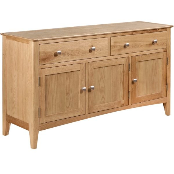 Evelyne Natural 3 Door Sideboard