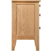 Evelyne Natural 3 Drawer Bedside Evelyne Natural 3 Drawer Bedside