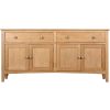 Evelyne Natural 4 Door Sideboard