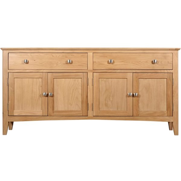 Evelyne Natural 4 Door Sideboard