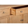 Evelyne Natural 4 Door Sideboard