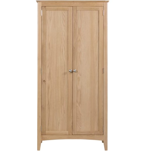 Evelyne Natural Full Hanging Wardrobe